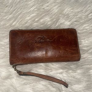 Patricia nash wristlet leather wallet
